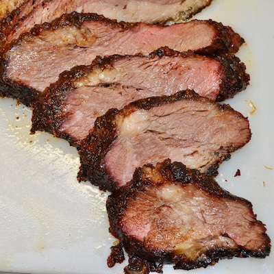 picture of a sliced brisket