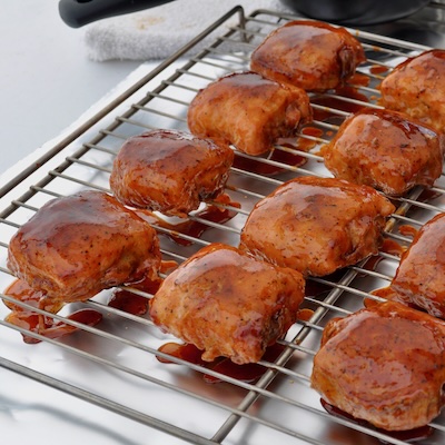 picture of competition chicken