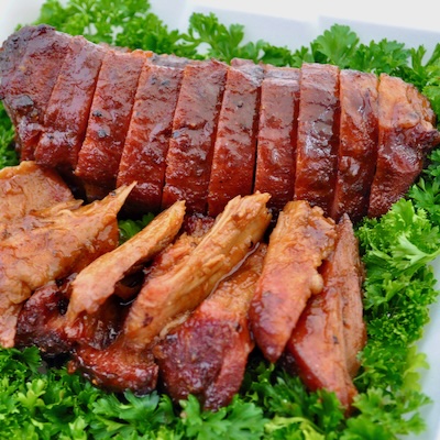 picture of bbq in a competition box